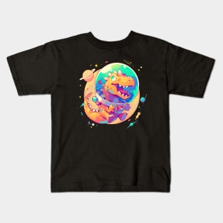 space dino Kids T-Shirt